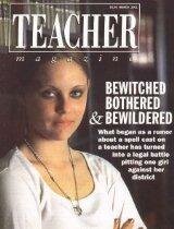 Brandi on cover of Teacher magazine
