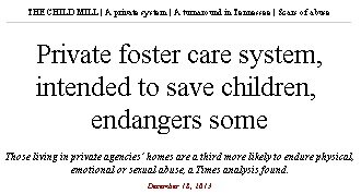 private foster care LA image