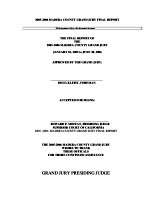 Madera County 2005-06 Grand Jury Report